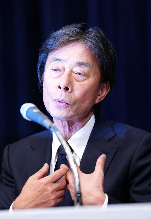 フジテレビの港浩一元社長(2025年1月撮影)