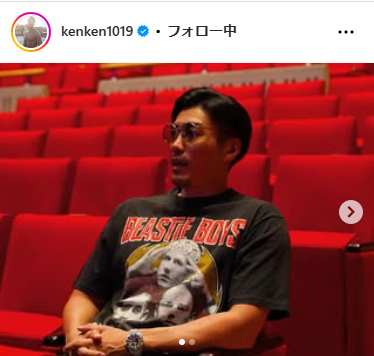 金子賢のインスタグラムから