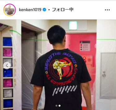 金子賢のインスタグラムから