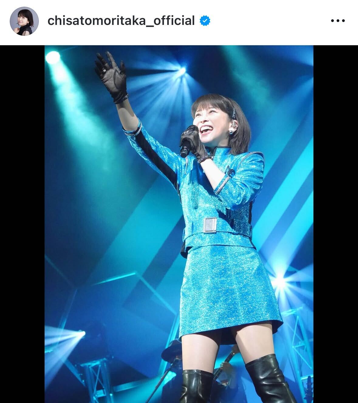 森高千里のインスタグラムから