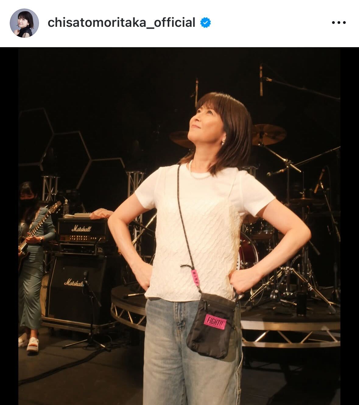 森高千里のインスタグラムから