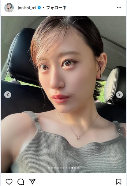 上西怜のインスタグラムから