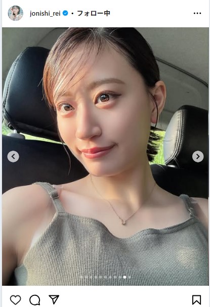 上西怜のインスタグラムから