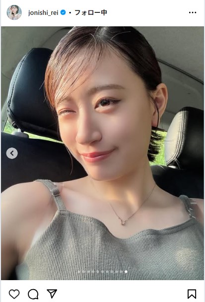 上西怜のインスタグラムから