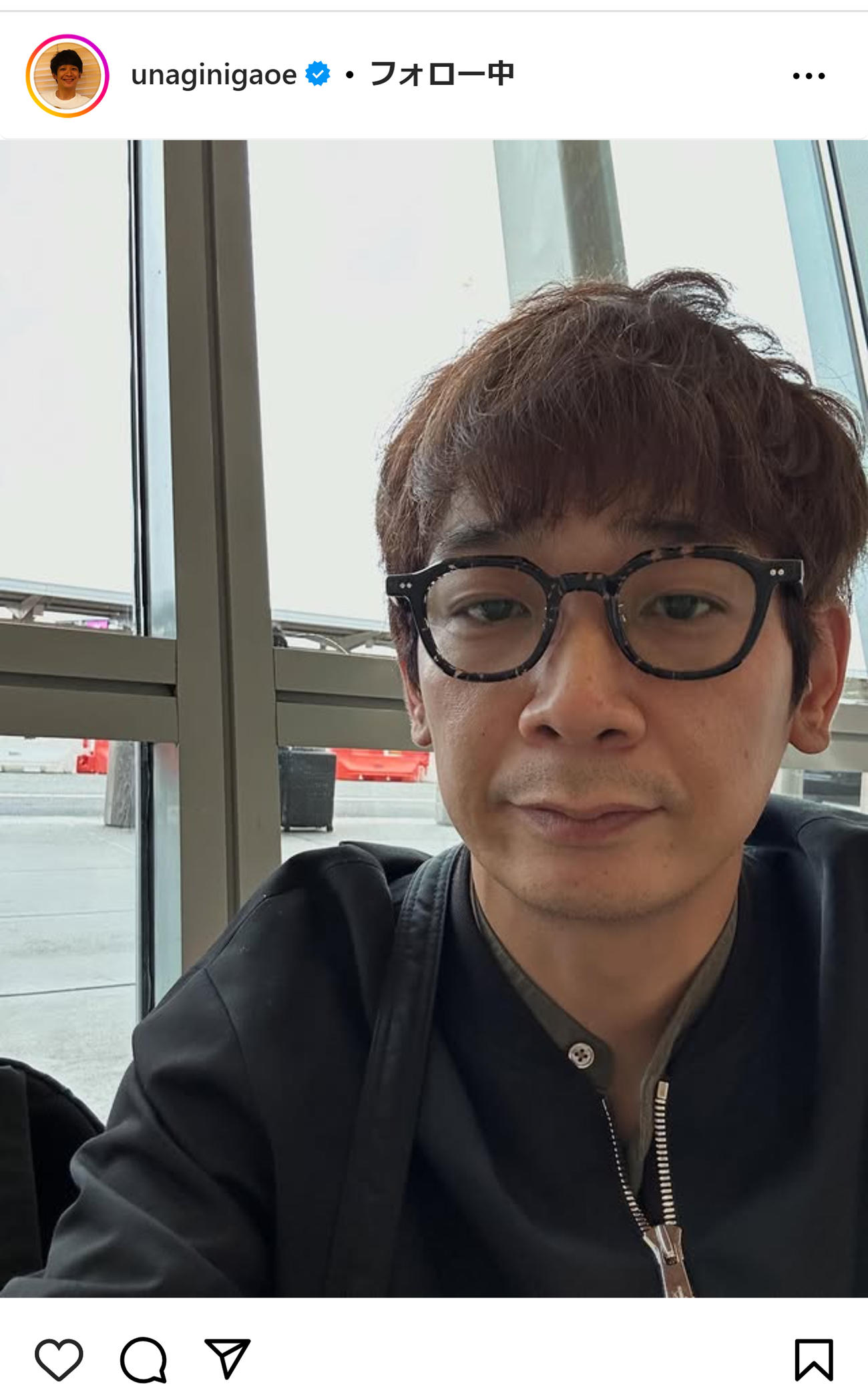 鰻和弘のインスタグラムから
