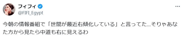 フィフィのXから