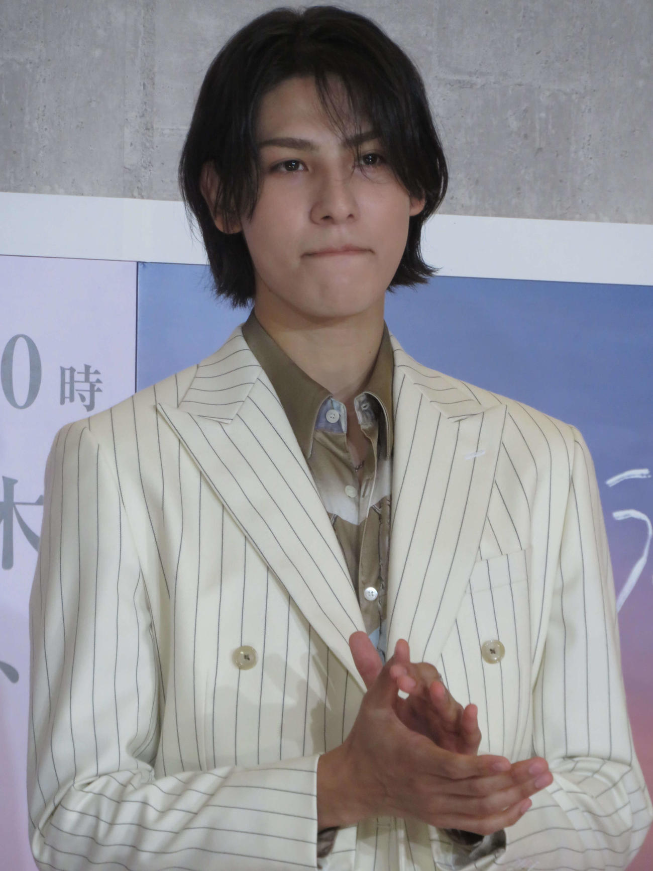 フジテレビ系木曜劇場「愛の、がっこう。」制作発表会見に出席したラウール