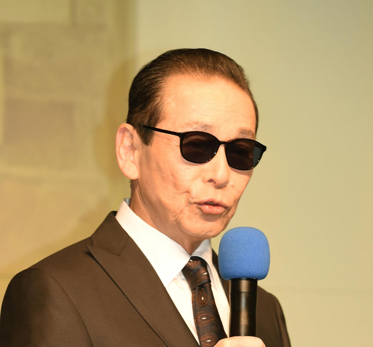タモリ（2015年1月29日撮影）