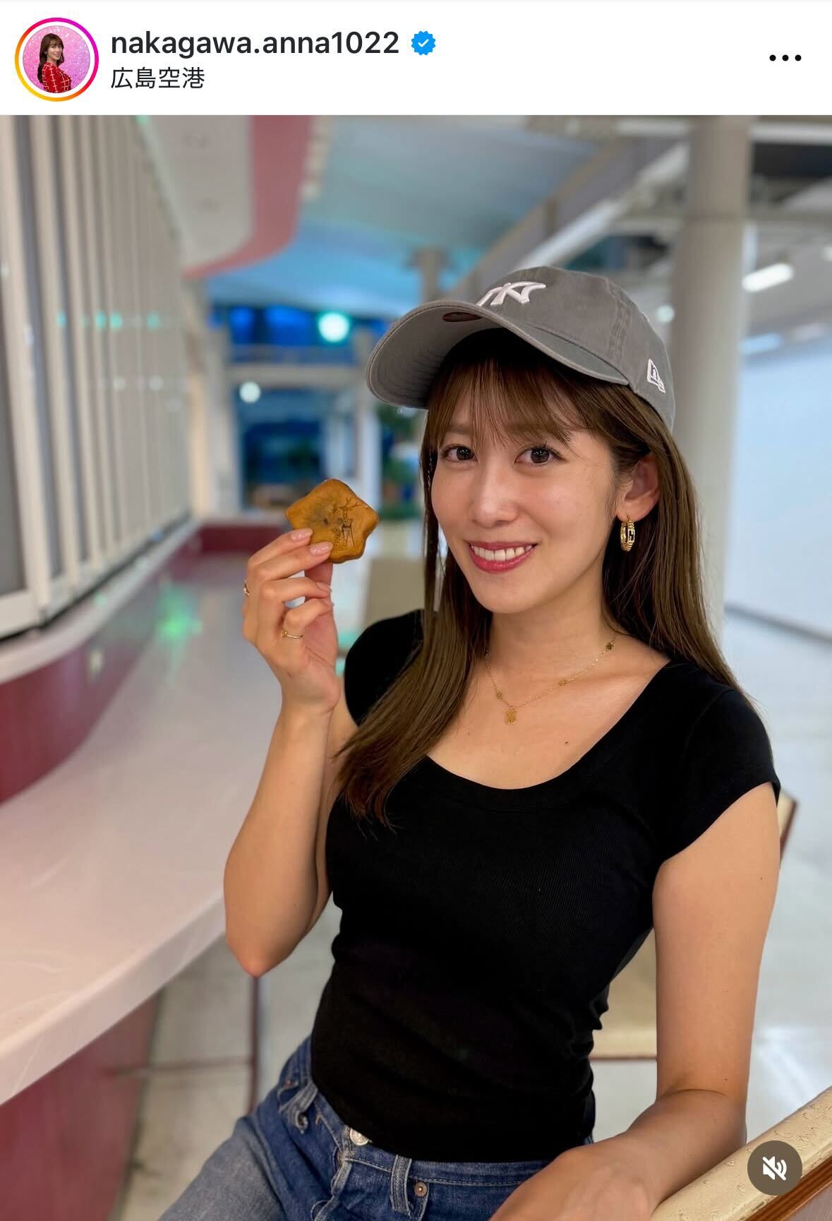 中川安奈のインスタグラムから
