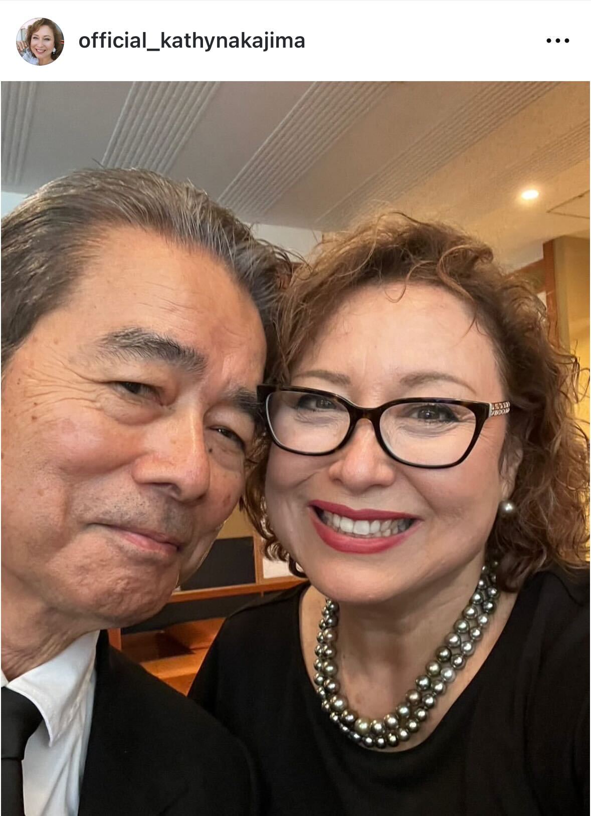 キャシー中島のインスタグラムから