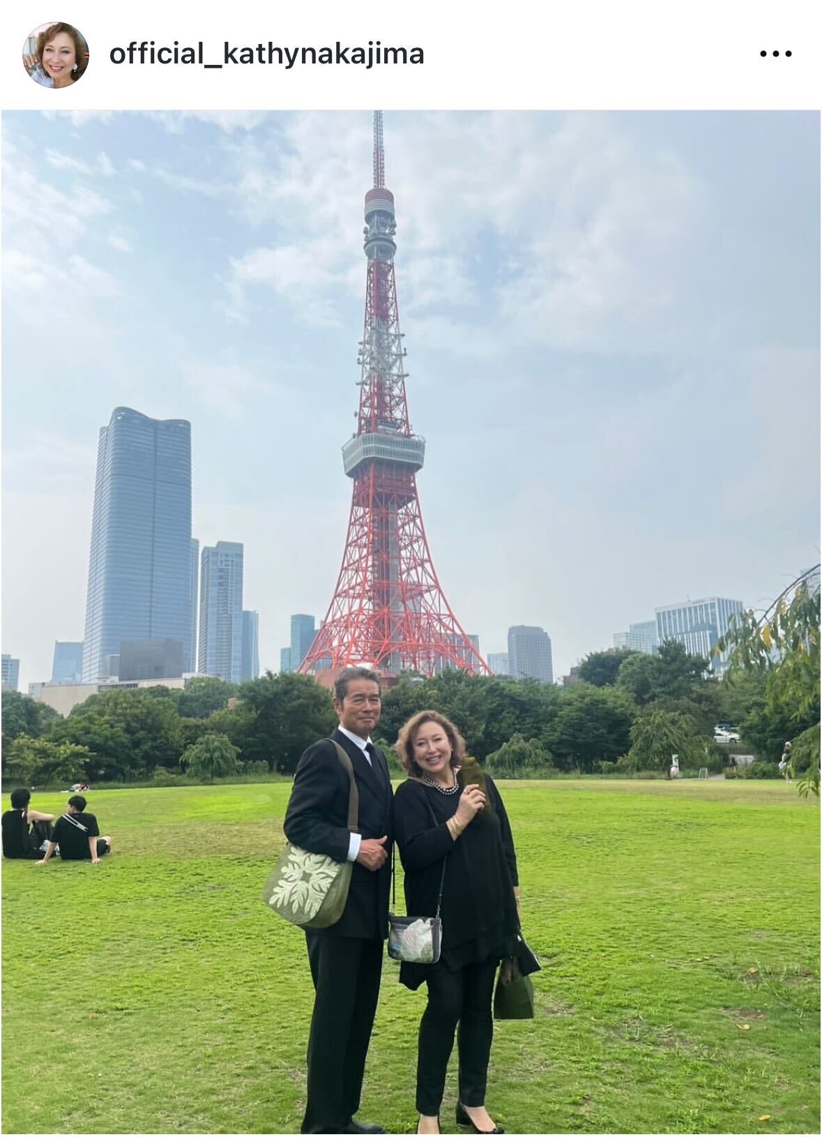 キャシー中島のインスタグラムから