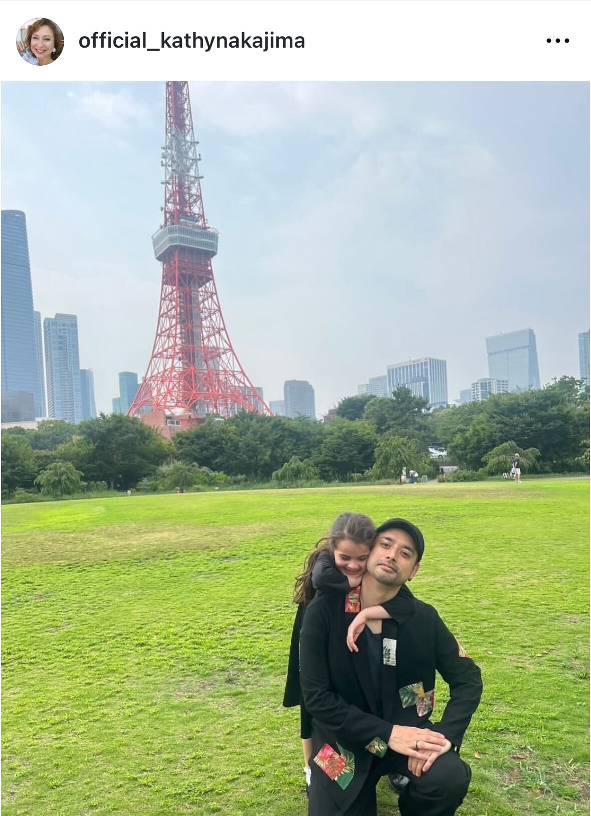 キャシー中島のインスタグラムから