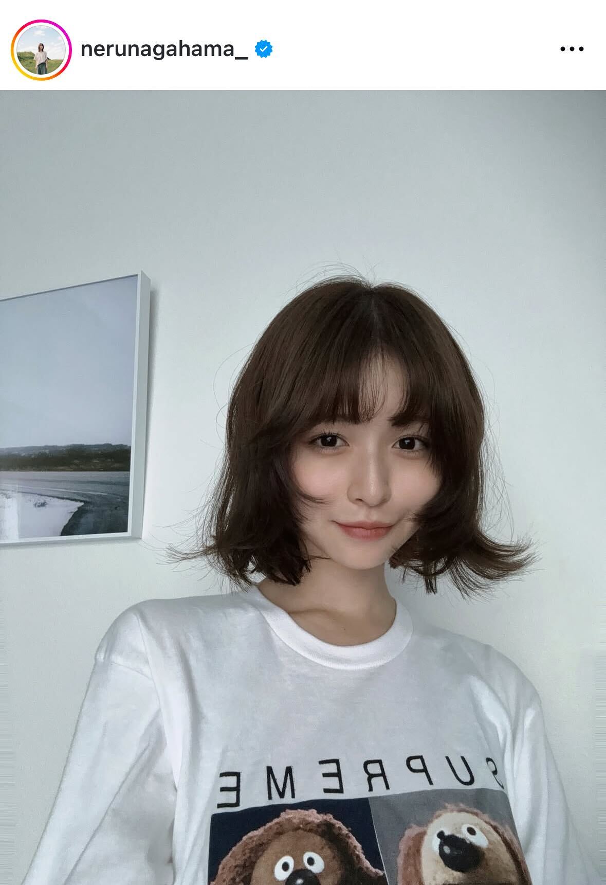 長濱ねるのインスタグラムから