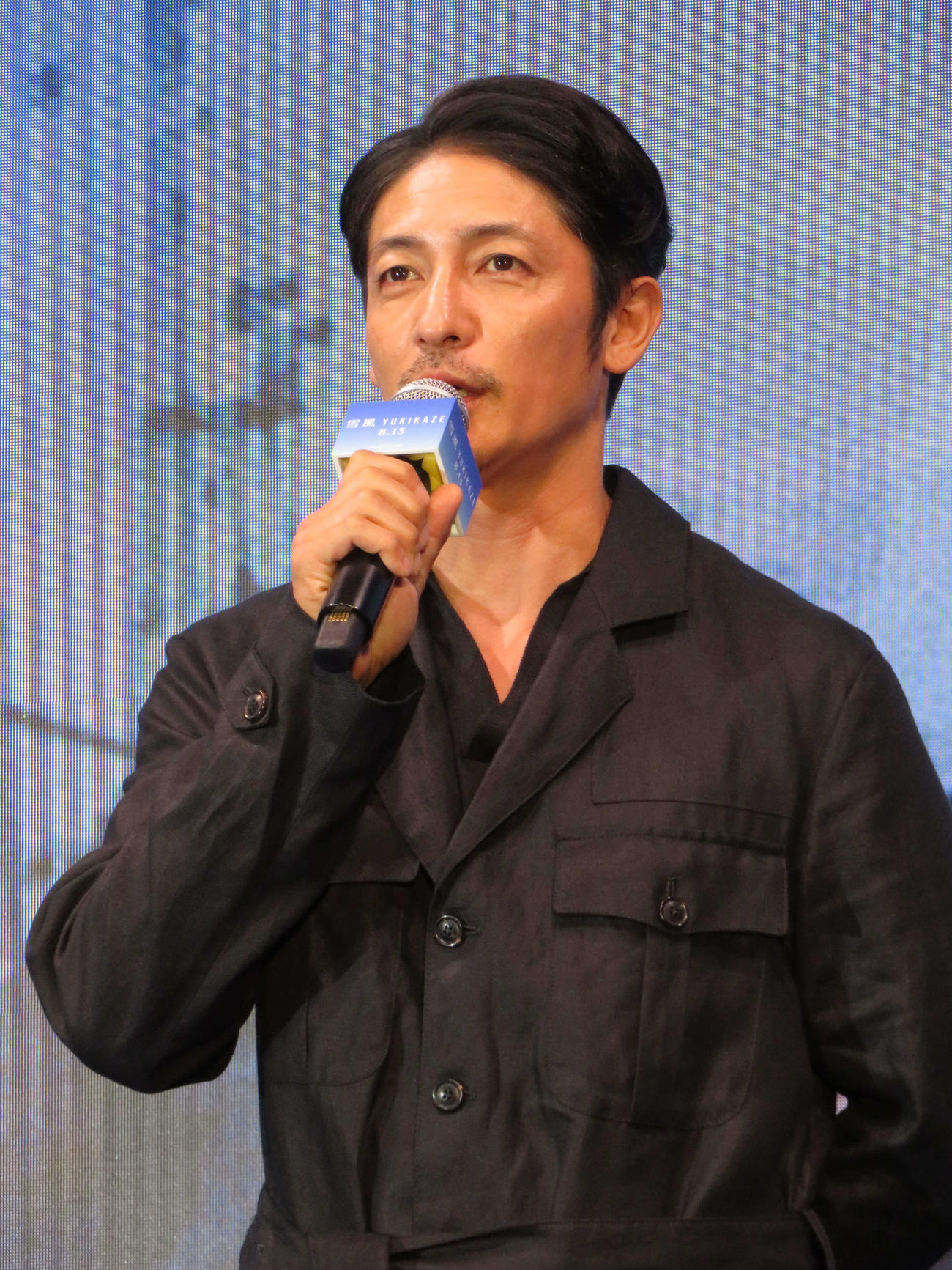 映画「雪風　YUKIKAZE」完成報告に出席した玉木宏（撮影・村上幸将）