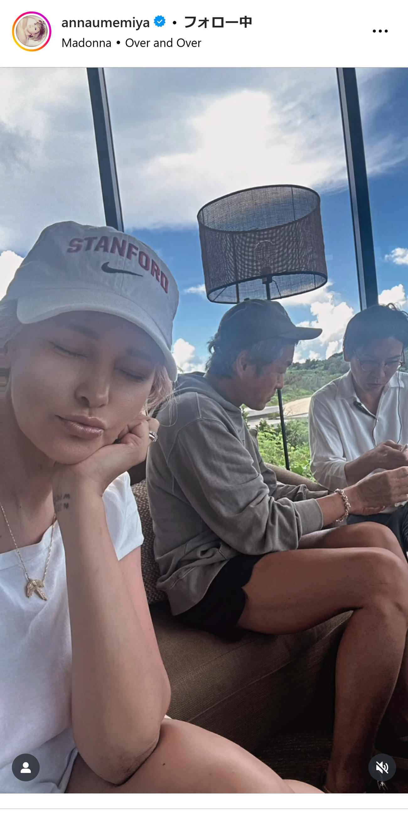 梅宮アンナのインスタグラムから