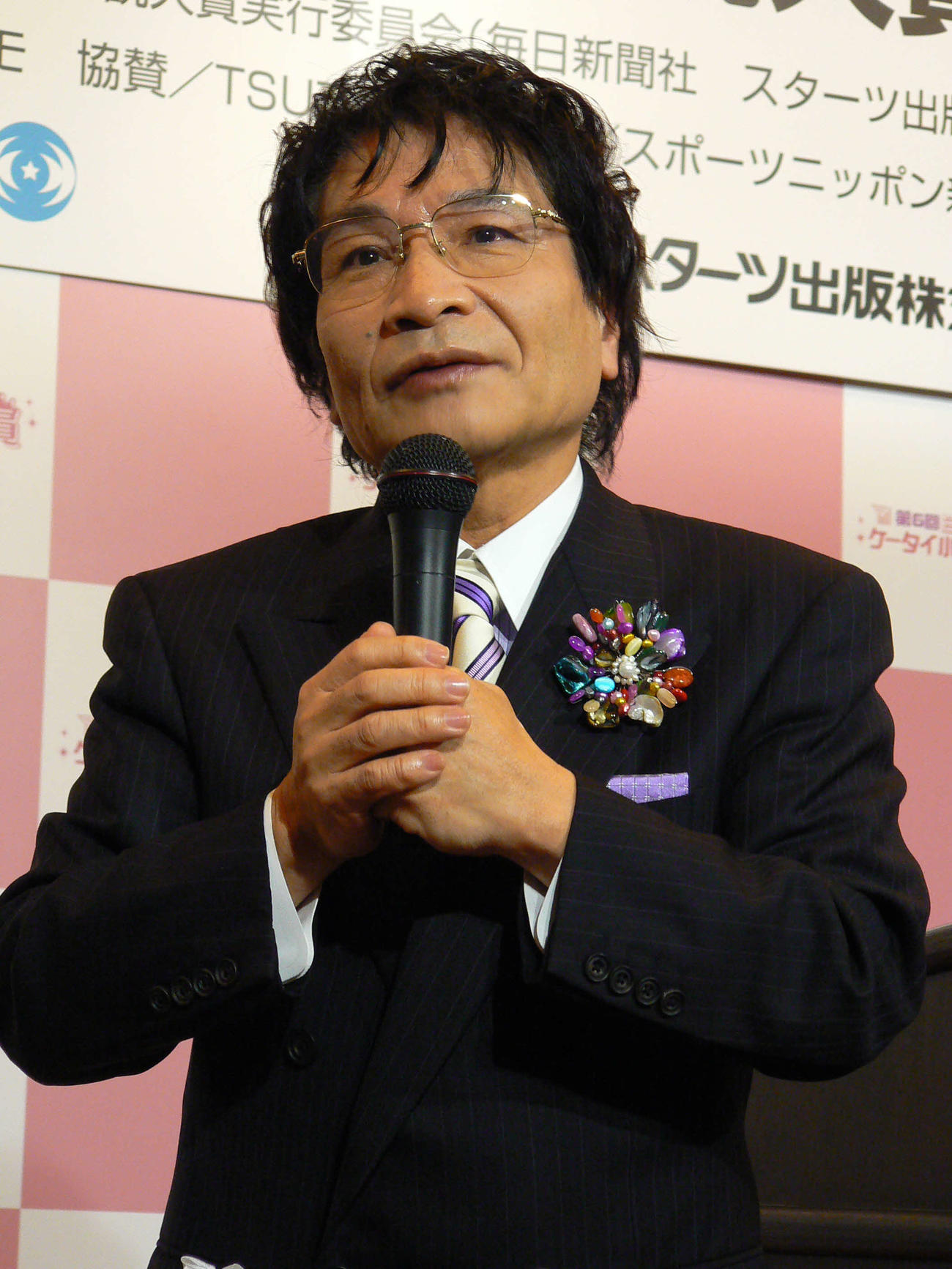 尾木ママこと尾木直樹氏（2012年3月22日撮影）