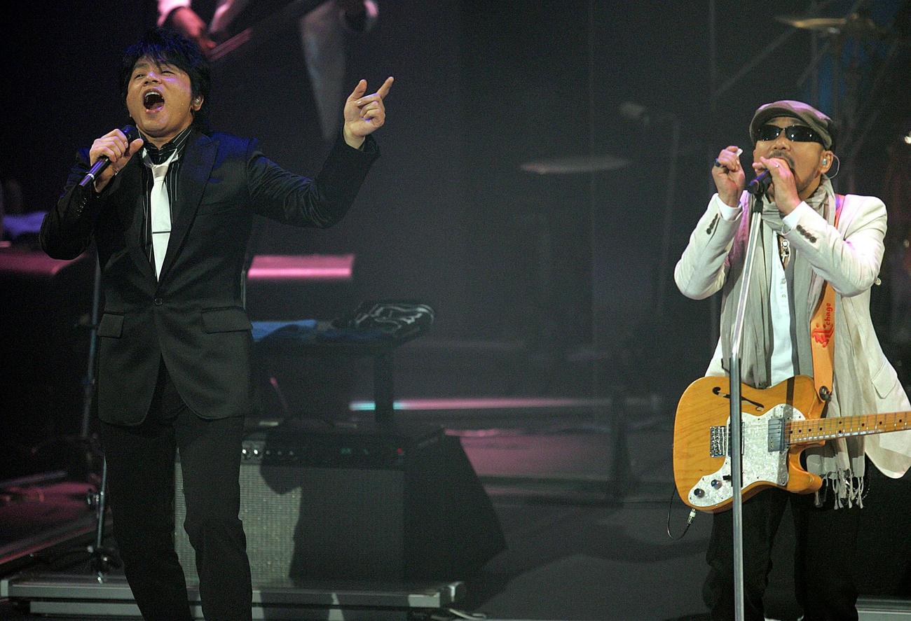 CHAGE and ASKA（07年3月撮影）