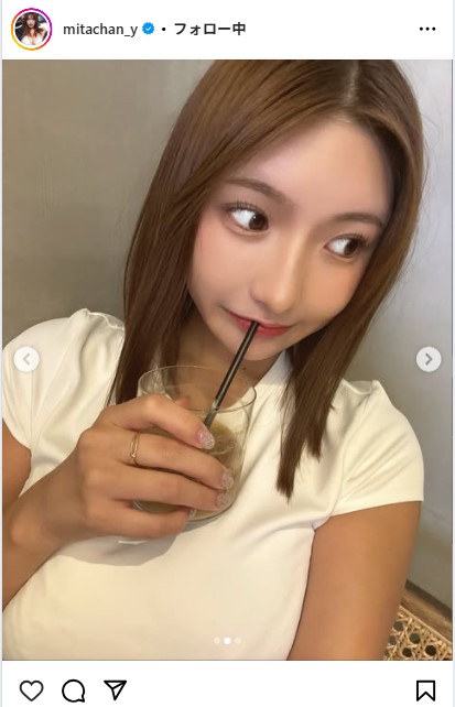 三田悠貴のインスタグラムから