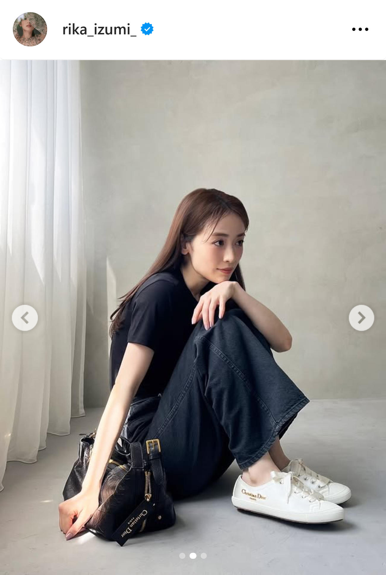 泉里香のインスタグラムから