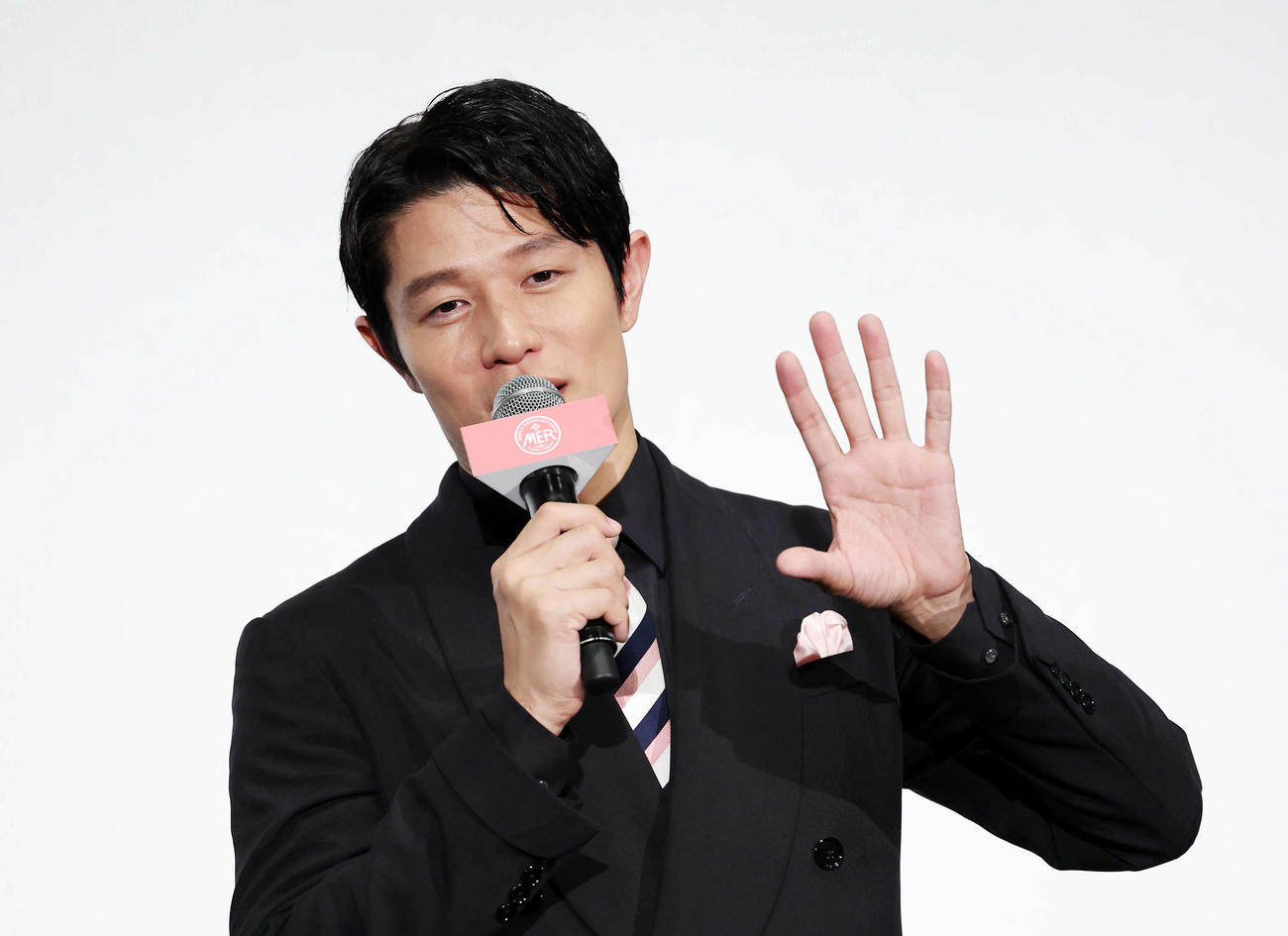 「TOKYO MER南海ミッション」プレミアイベントに臨む鈴木亮平（撮影・鈴木正人）
