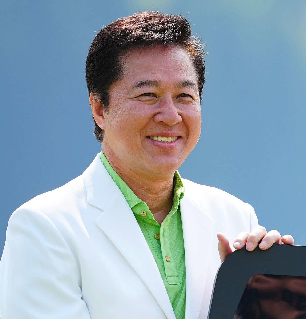 川合俊一会長（2025年6月撮影）