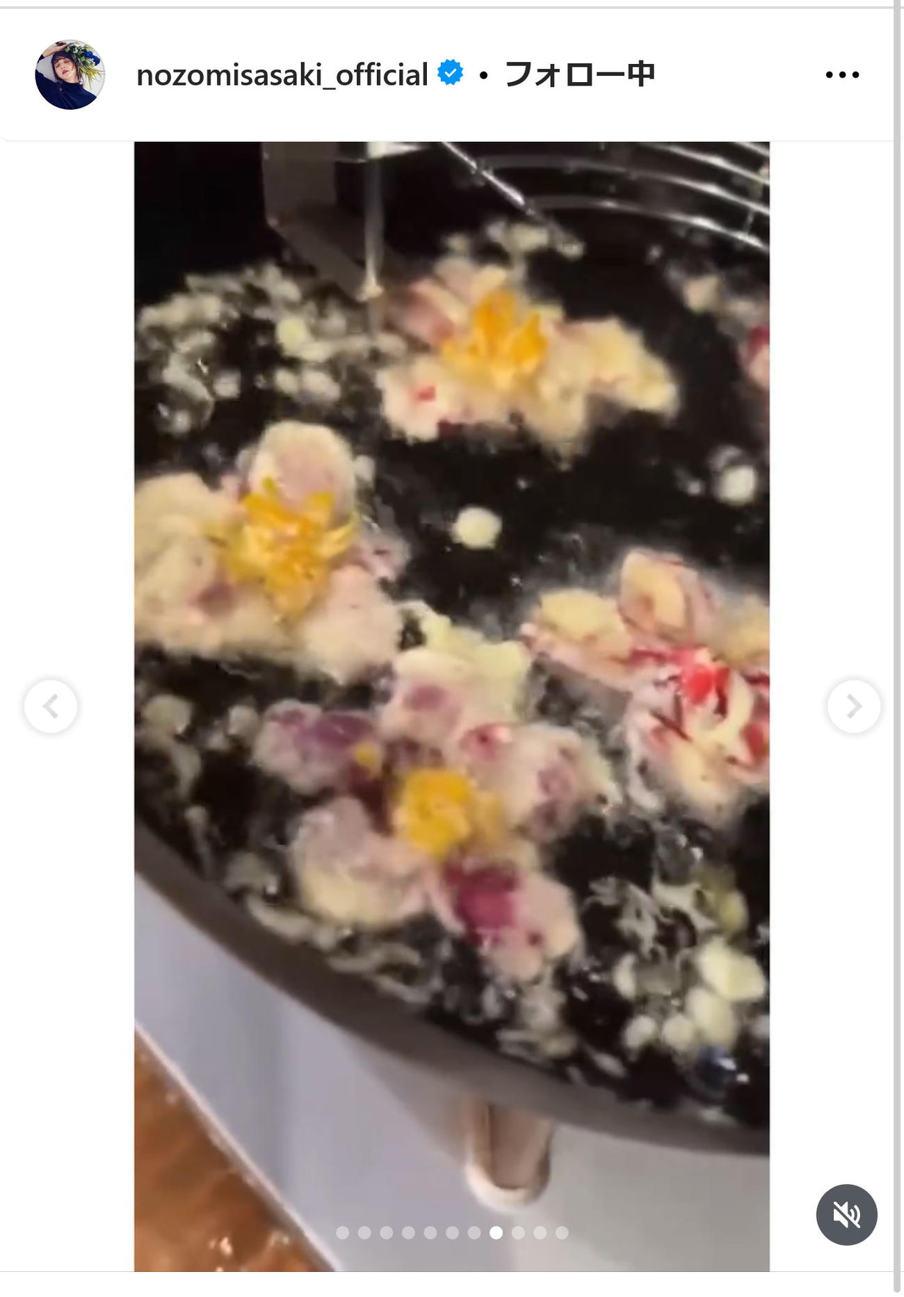 佐々木希インスタグラムから
