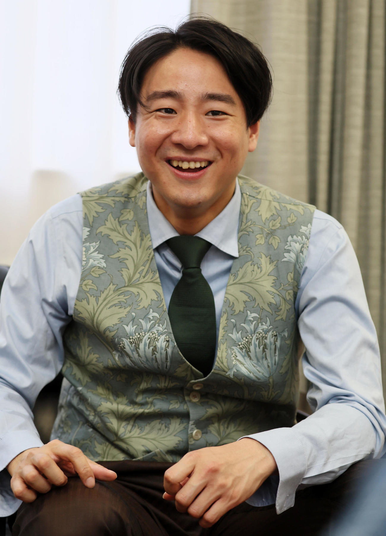 Rー1グランプリ2023王者の田津原理音（23年3月撮影）