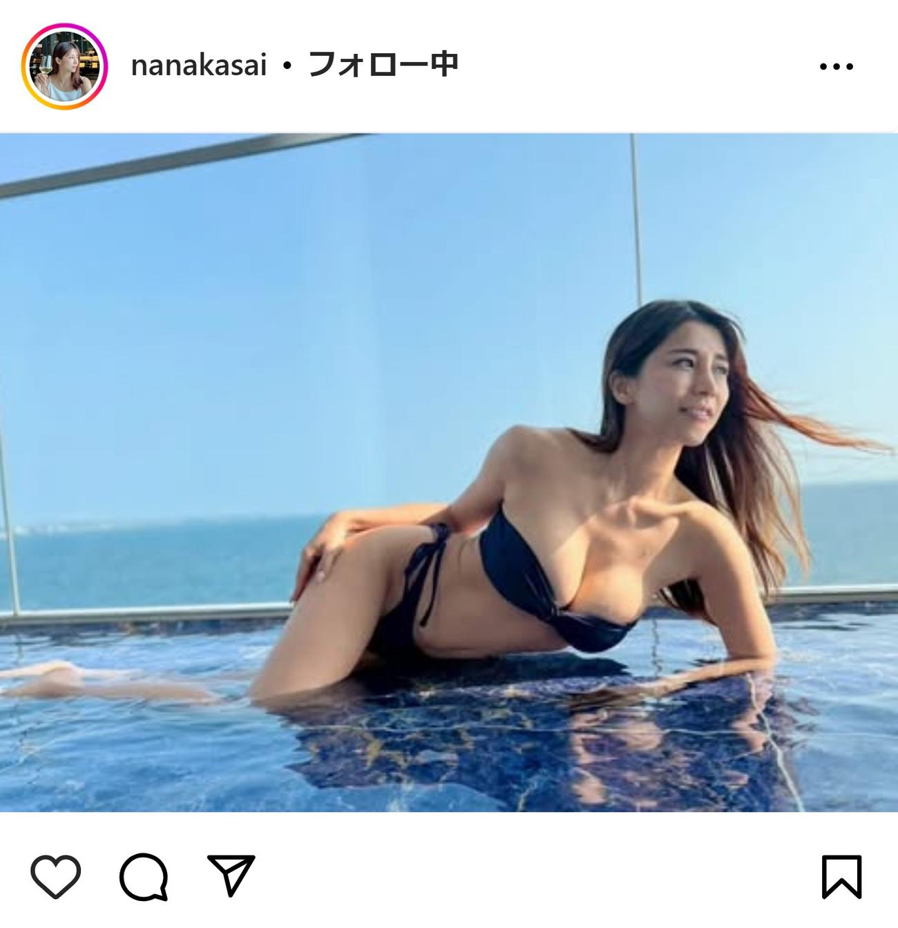華彩ななのインスタグラムから