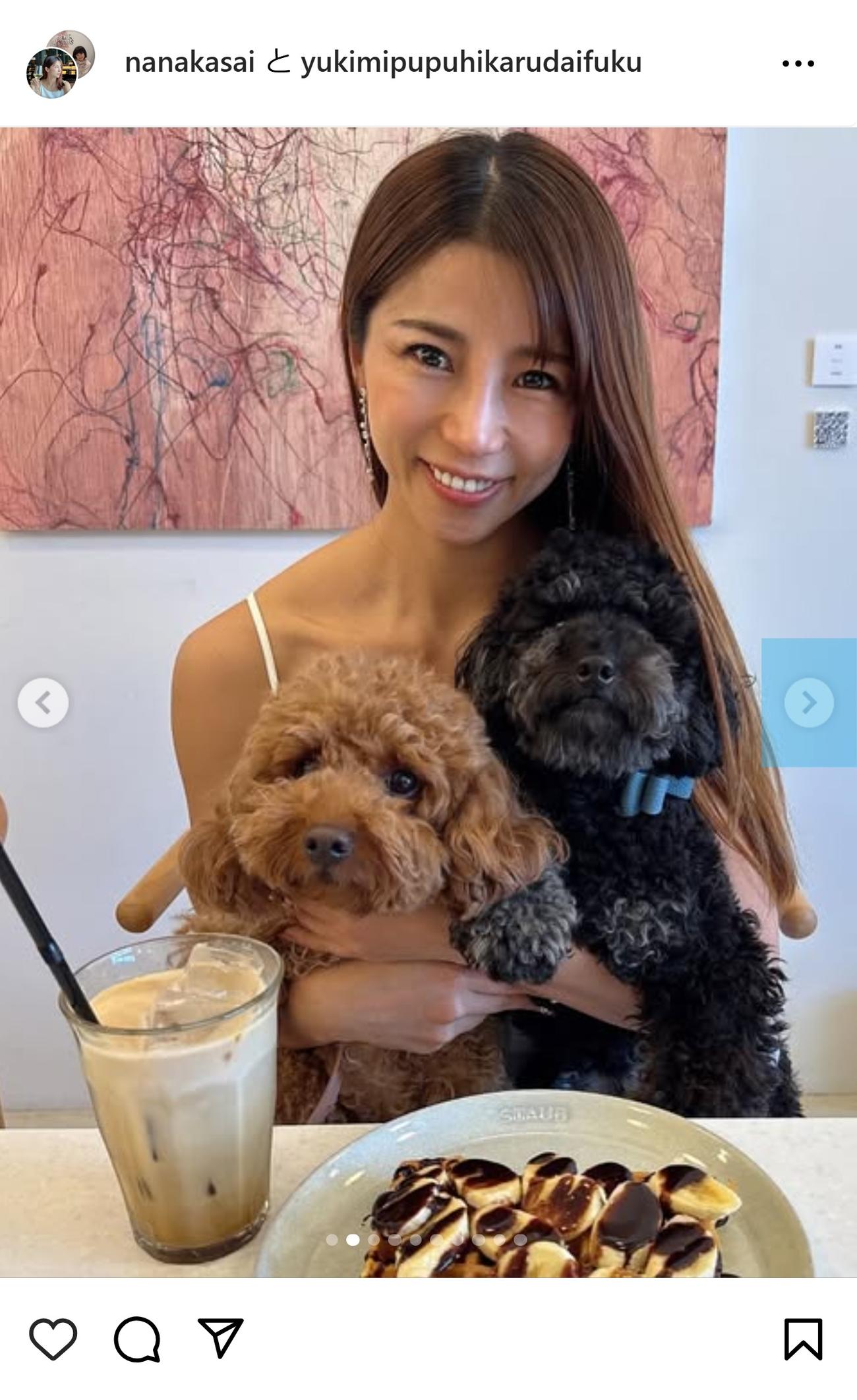 華彩ななのインスタグラムから