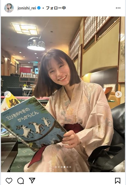 上西怜のインスタグラムから