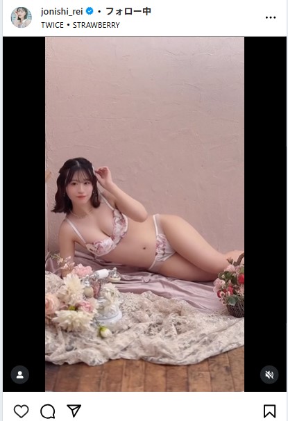 上西怜のインスタグラムから