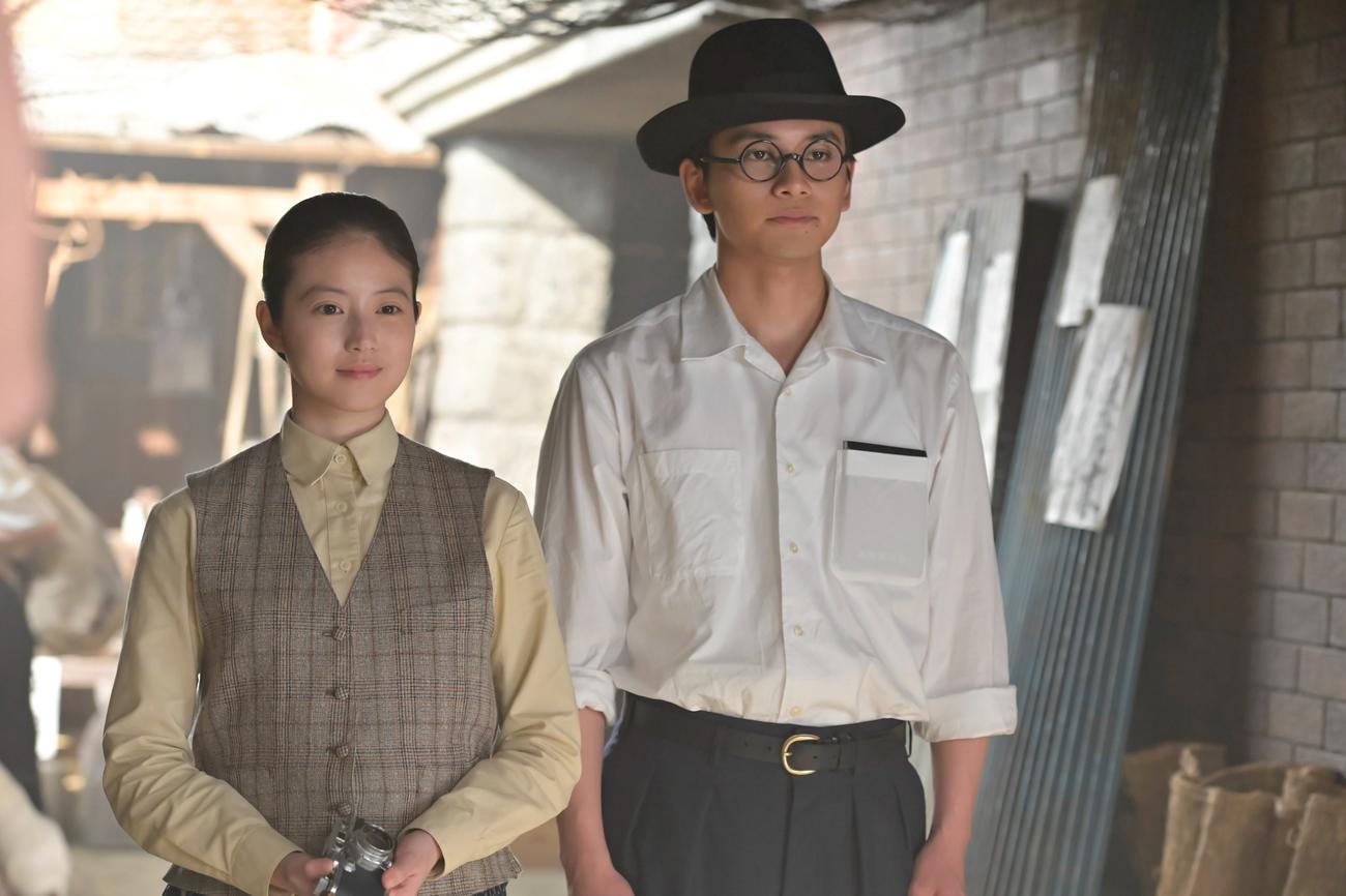 NHK連続テレビ小説「あんぱん」の1場面（C）NHK