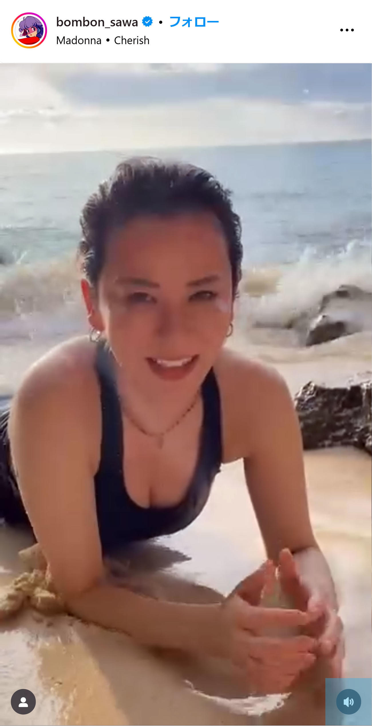 鈴木砂羽のインスグラムから