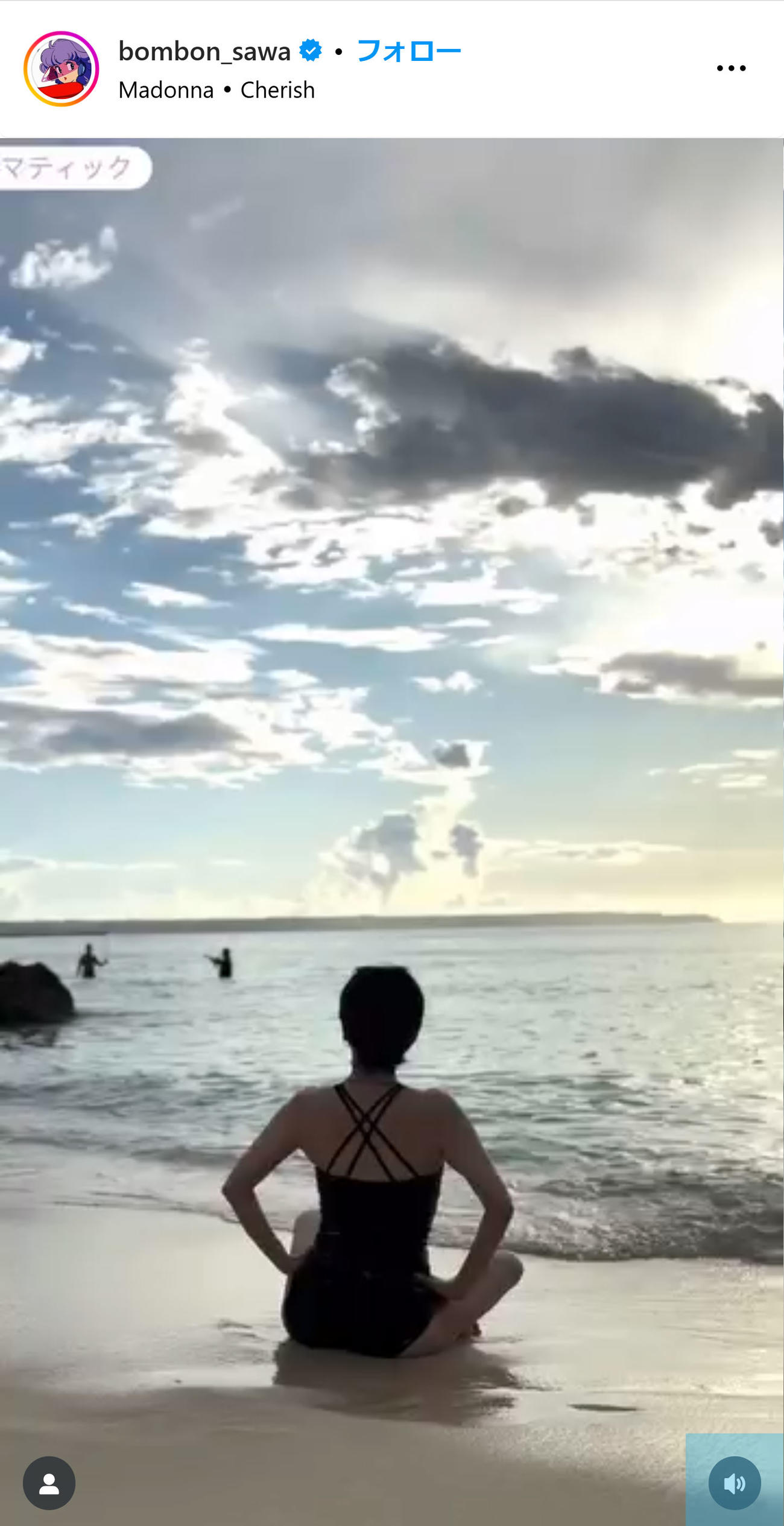 鈴木砂羽のインスグラムから