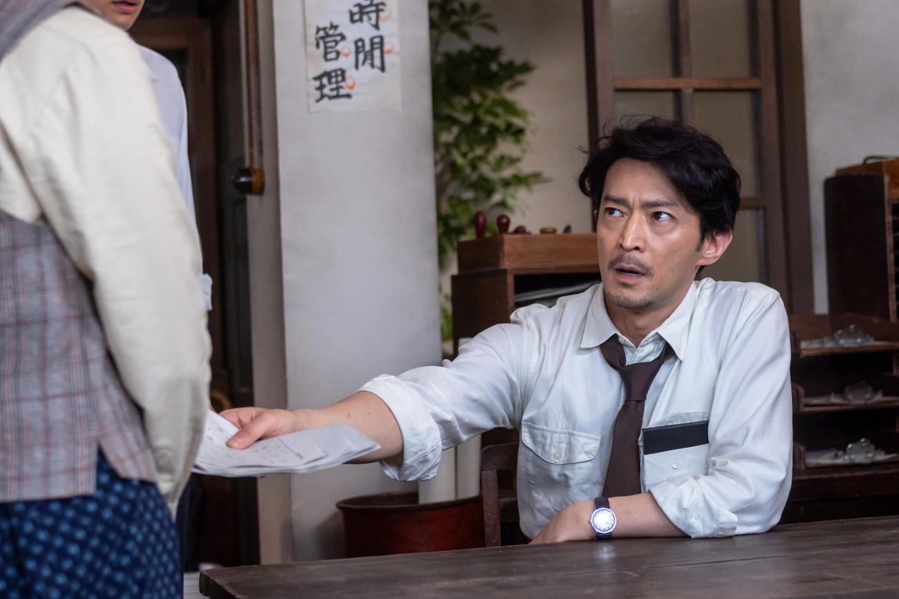 NHK連続テレビ小説「あんぱん」の1場面（C）NHK