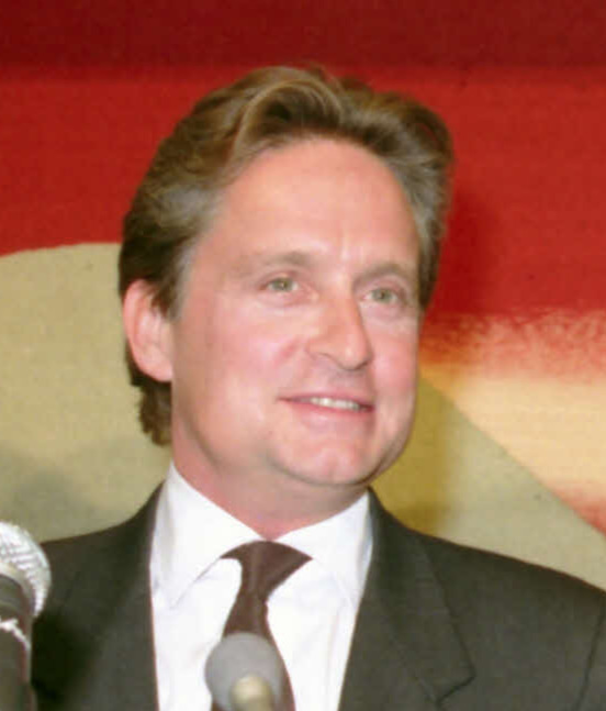 マイケル・ダグラス（1989年9月撮影）