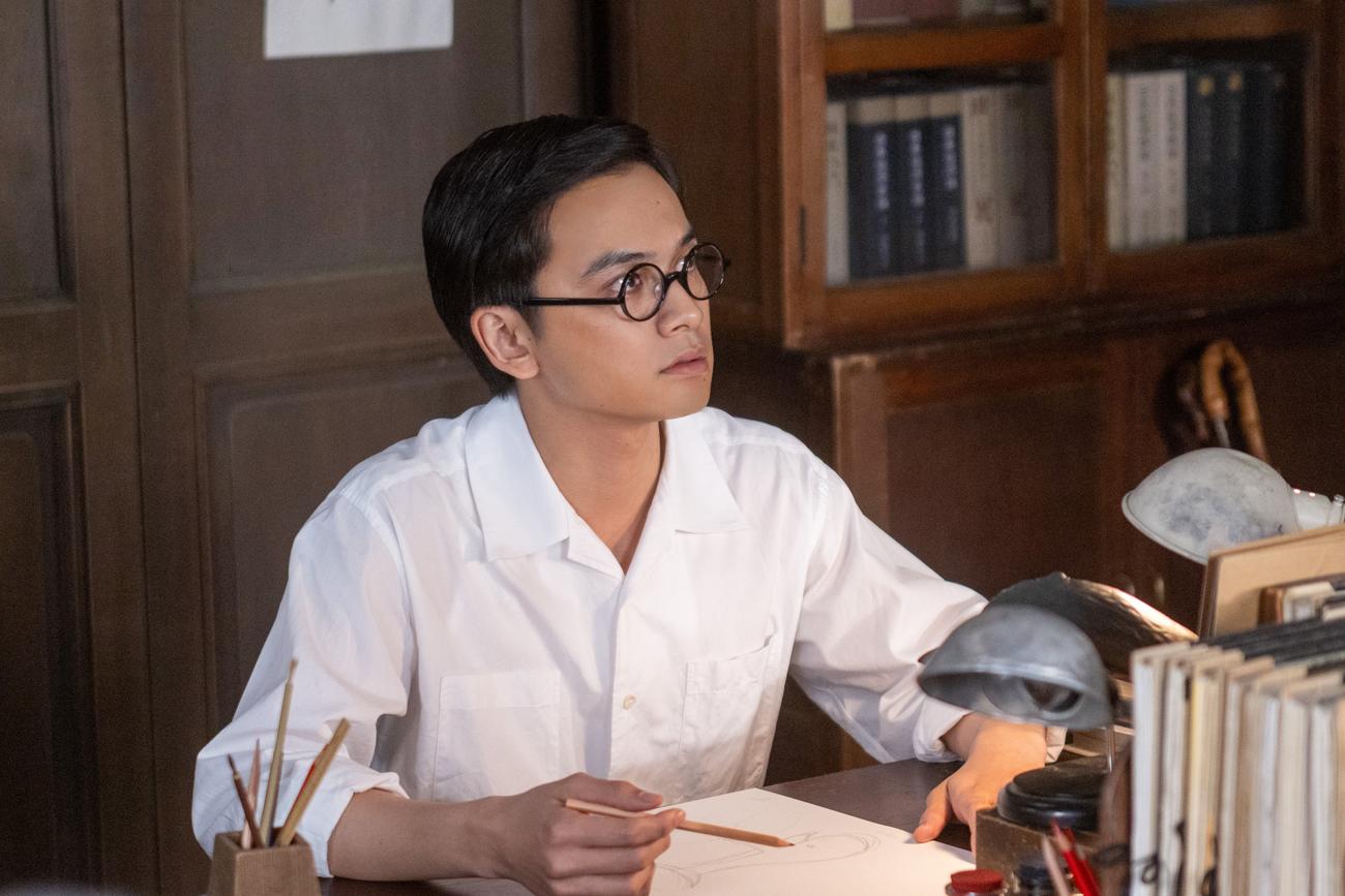 NHK連続テレビ小説「あんぱん」の1場面（C）NHK