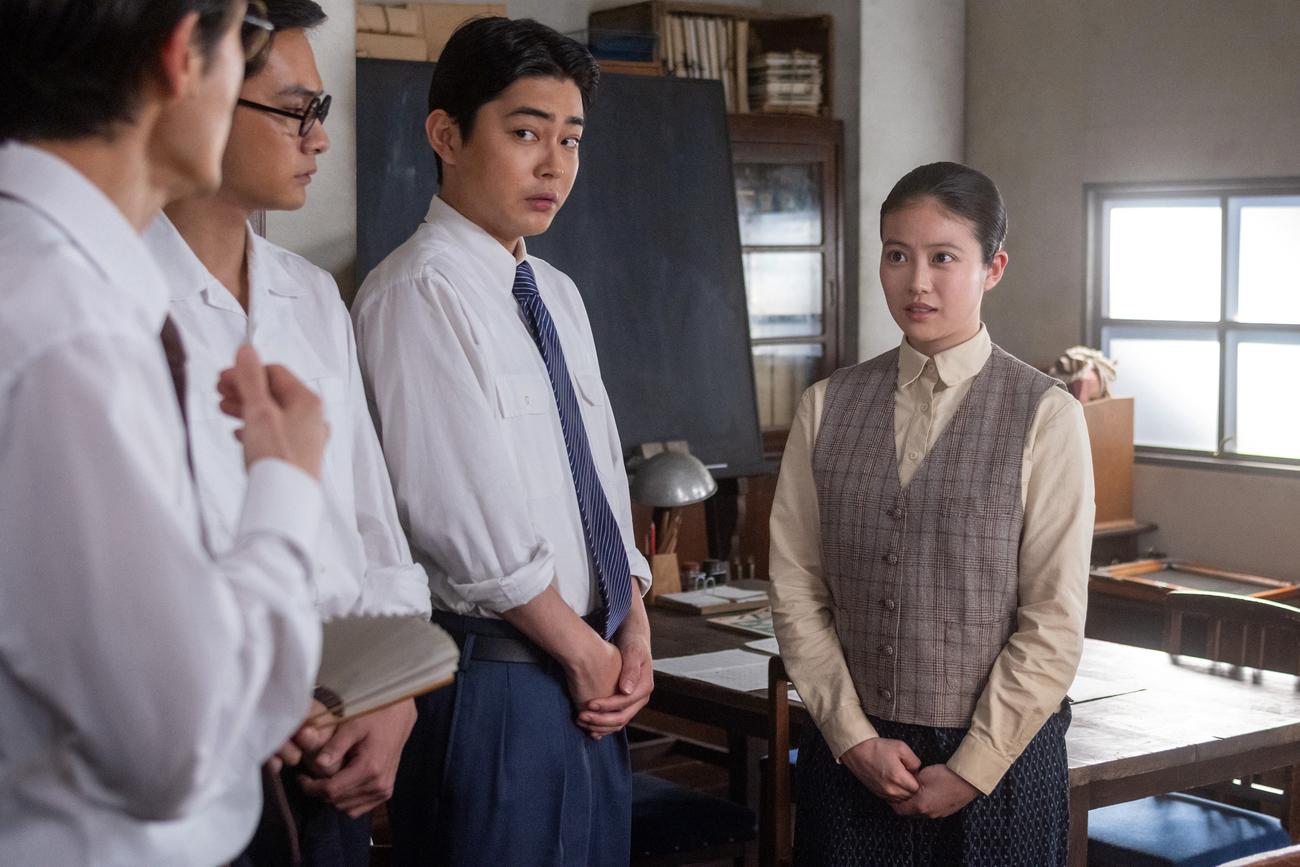 NHK連続テレビ小説「あんぱん」の1場面（C）NHK