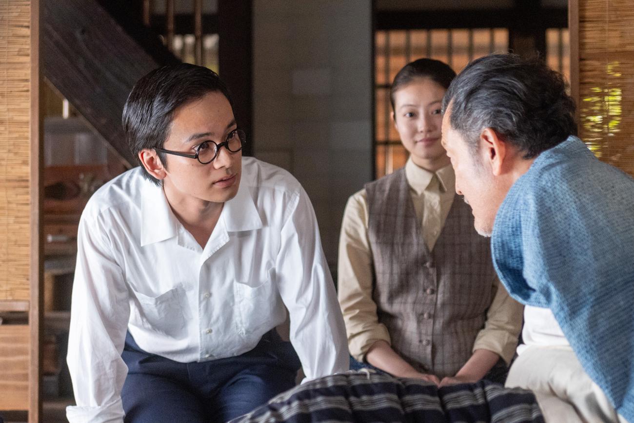 NHK連続テレビ小説「あんぱん」の1場面（C）NHK