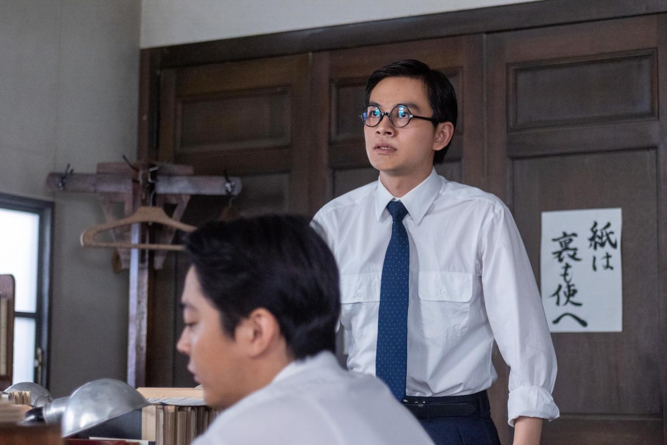 NHK連続テレビ小説「あんぱん」の1場面（C）NHK