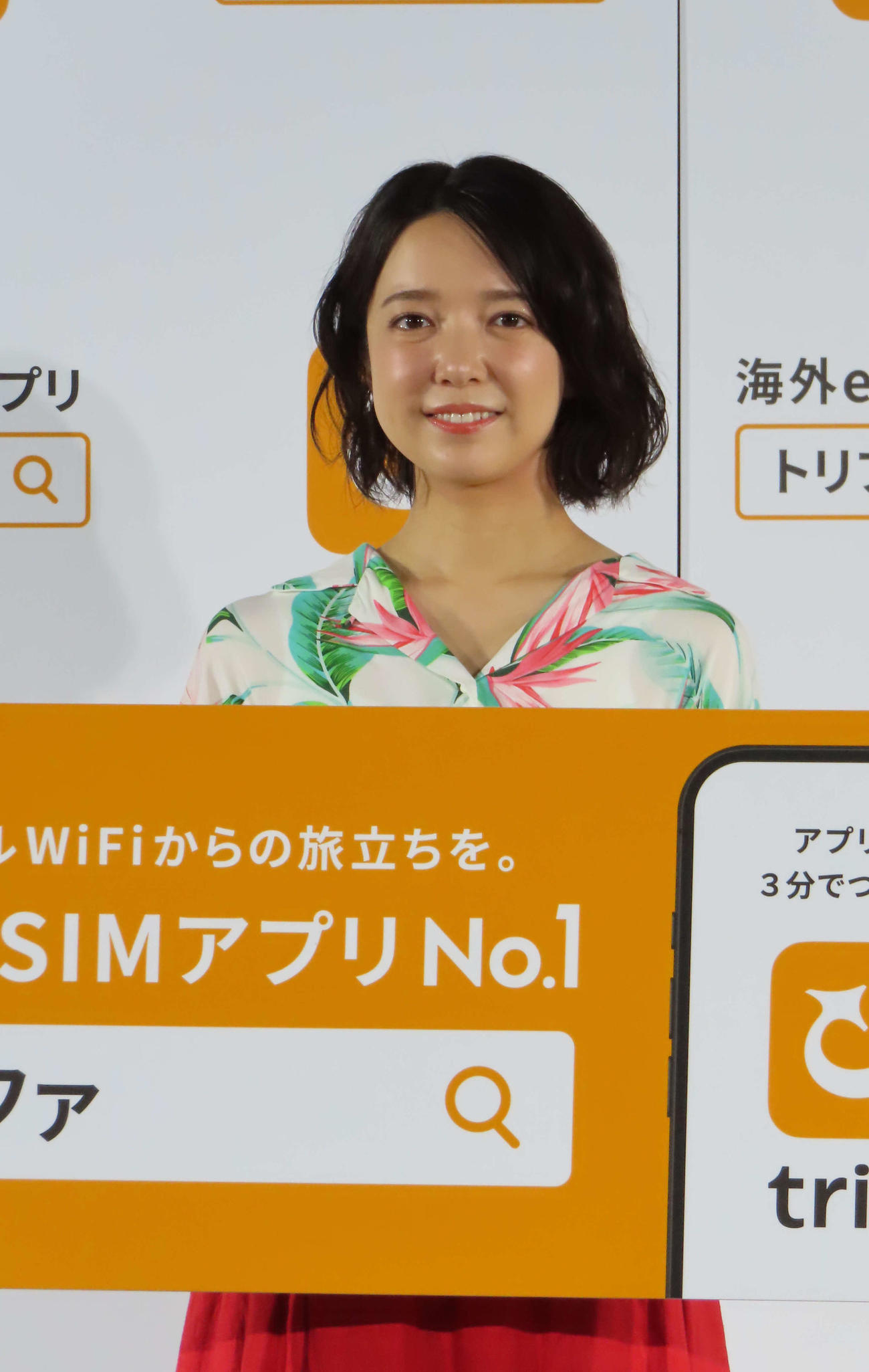 新CM発表会に出席した上白石萌音