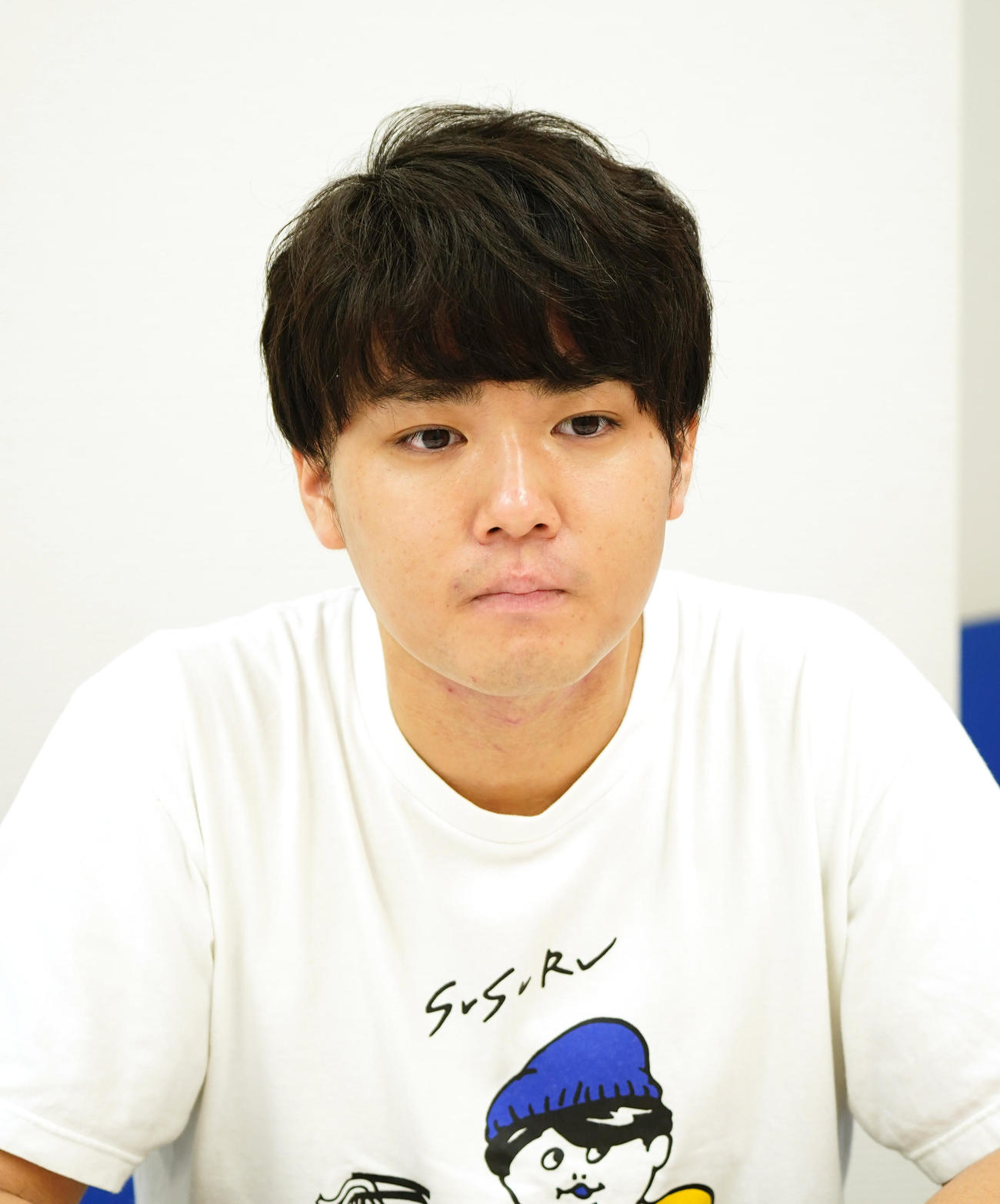 ラーメン系ユーチューバーのSUSURU（20年9月撮影）
