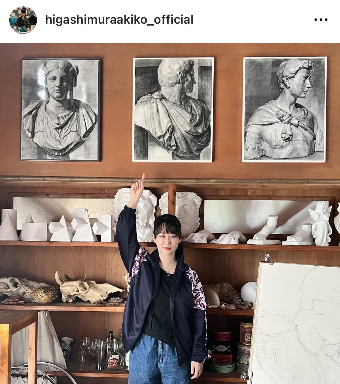 「かくかくしかじか」原作の東村アキコ氏は喜び（インスタグラムから）