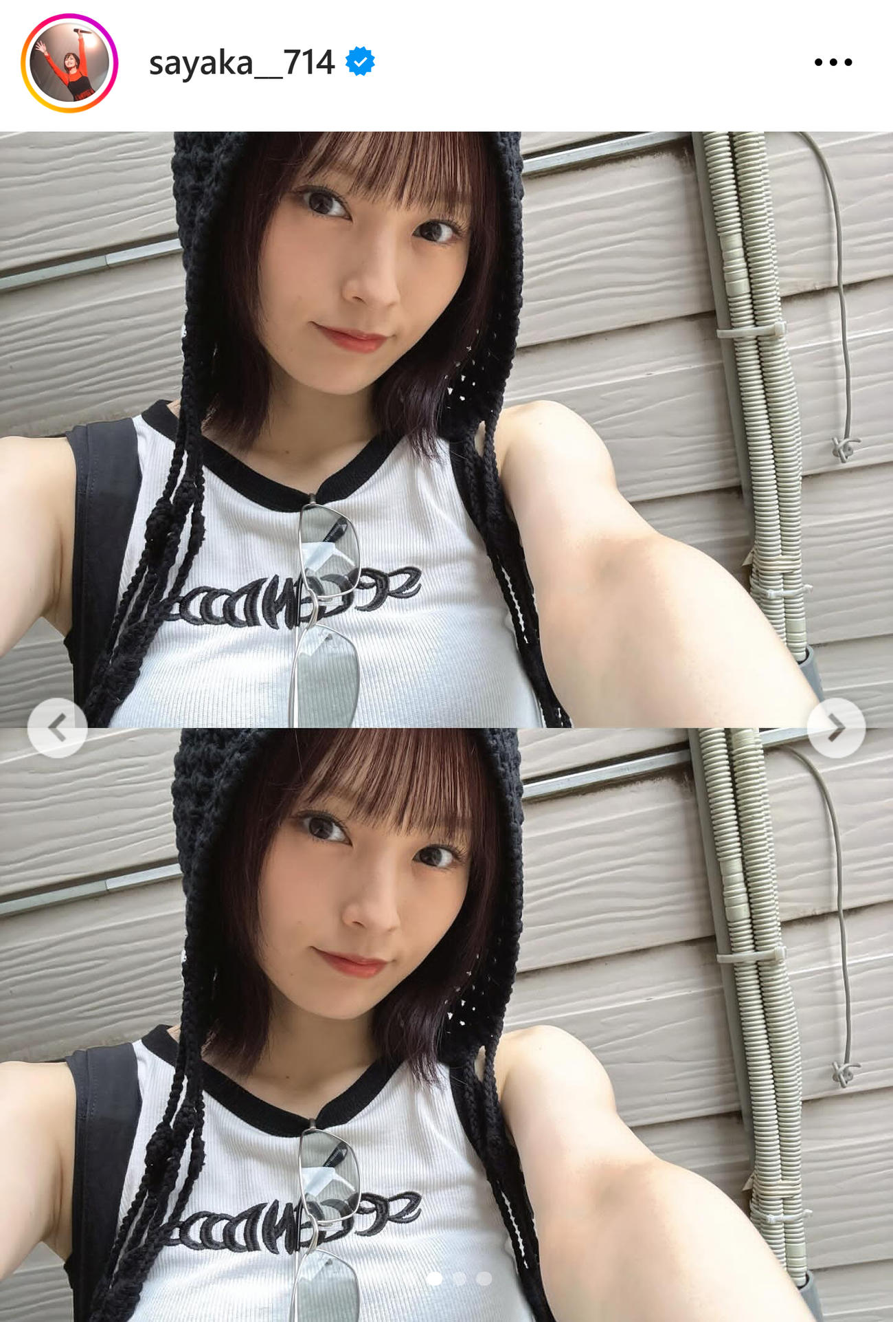 山本彩のインスタグラムから