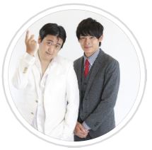 カカロニ栗谷（左）（インスタグラムから）