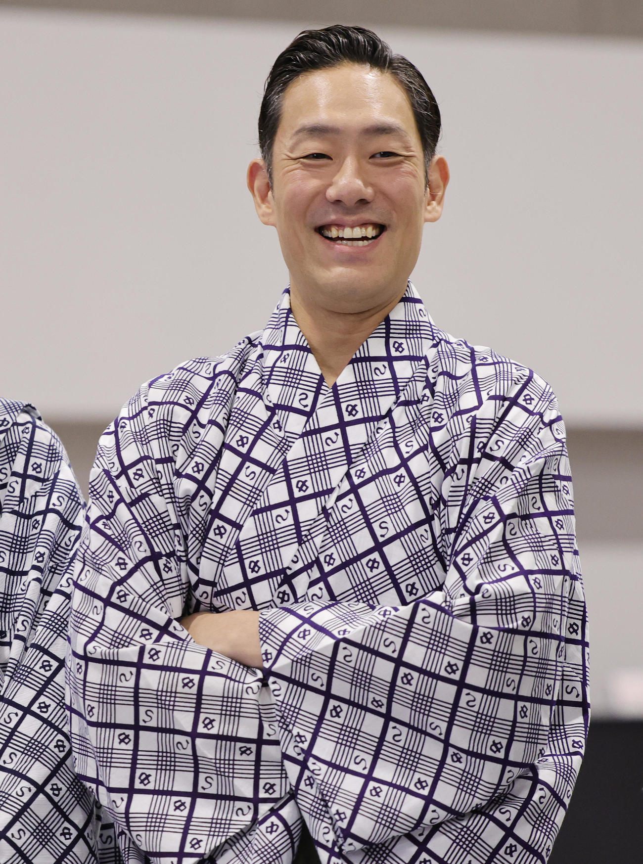 「野田版　研辰の討たれ」の会見に登場した中村勘九郎（撮影・野上伸悟）