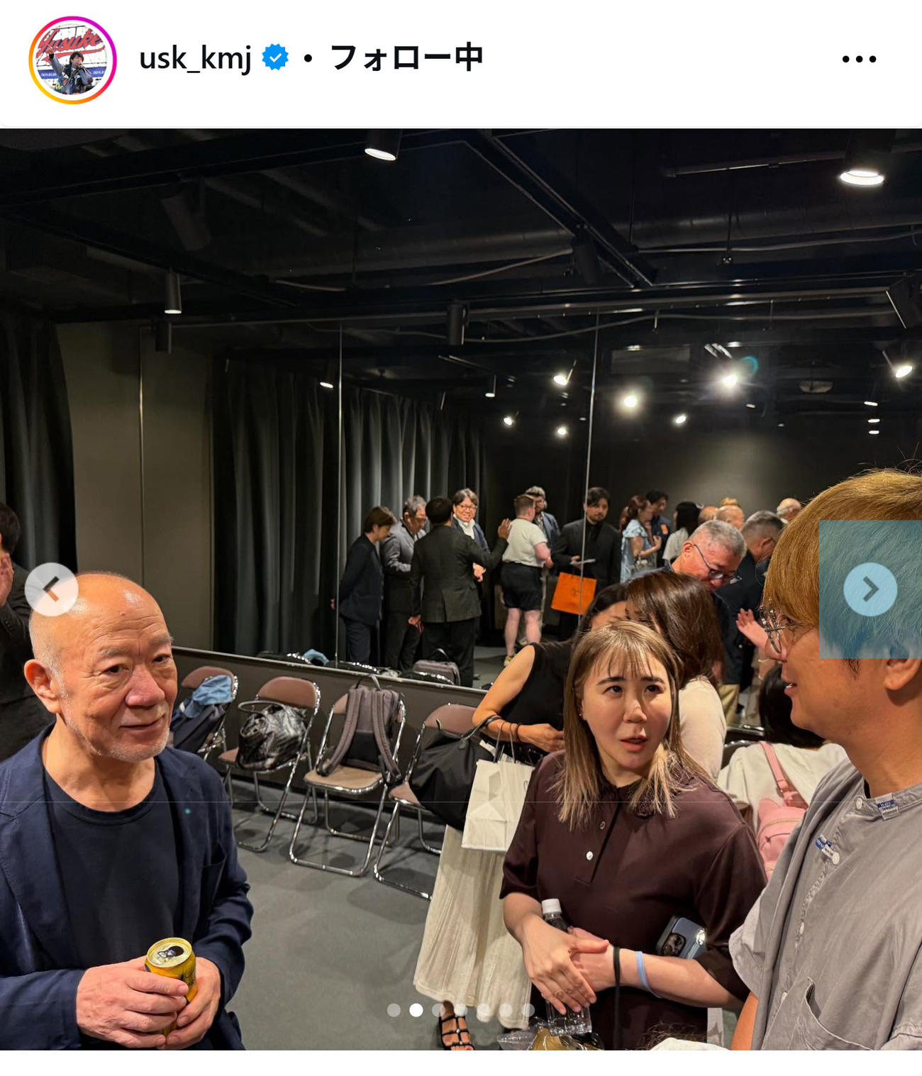 上地雄輔のインスタグラムから
