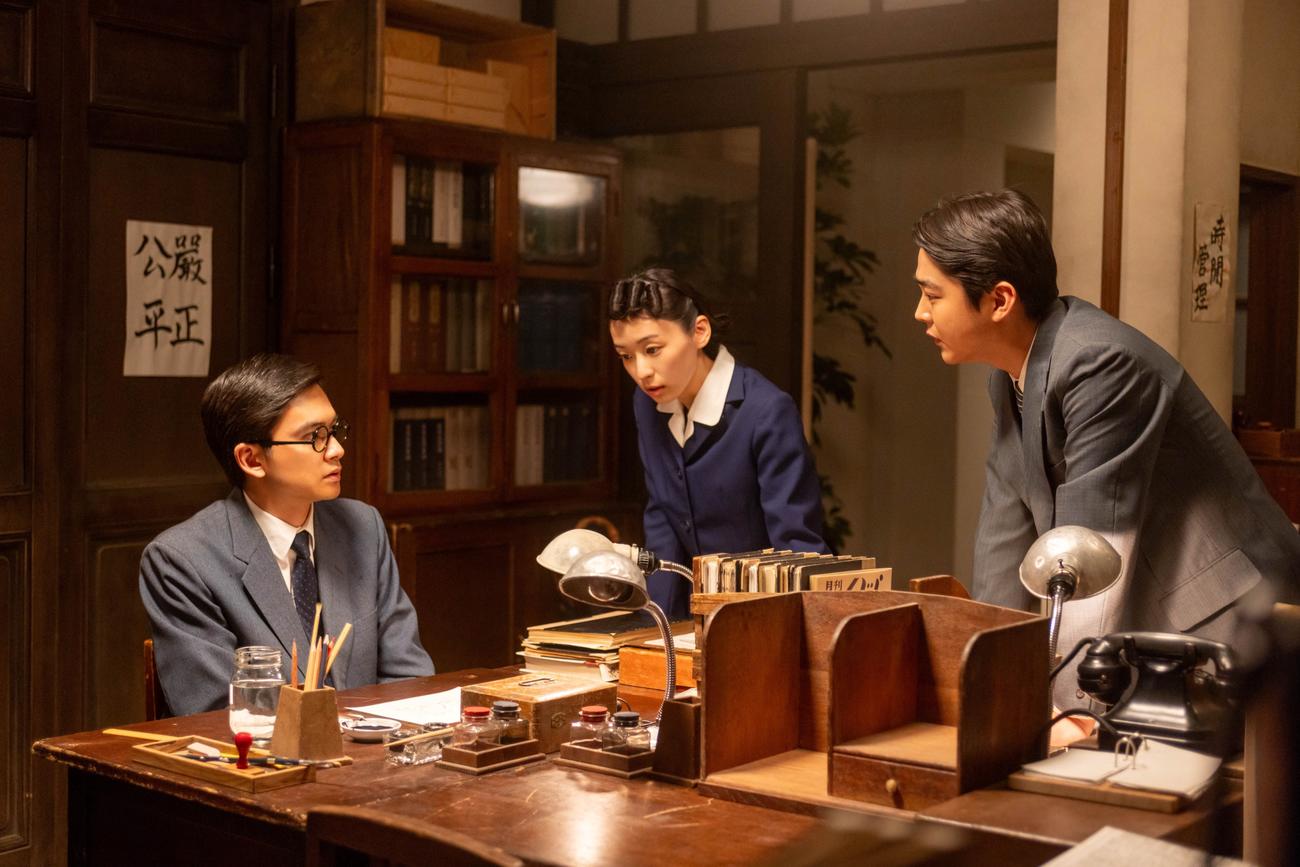 NHK連続テレビ小説「あんぱん」の1場面（C）NHK