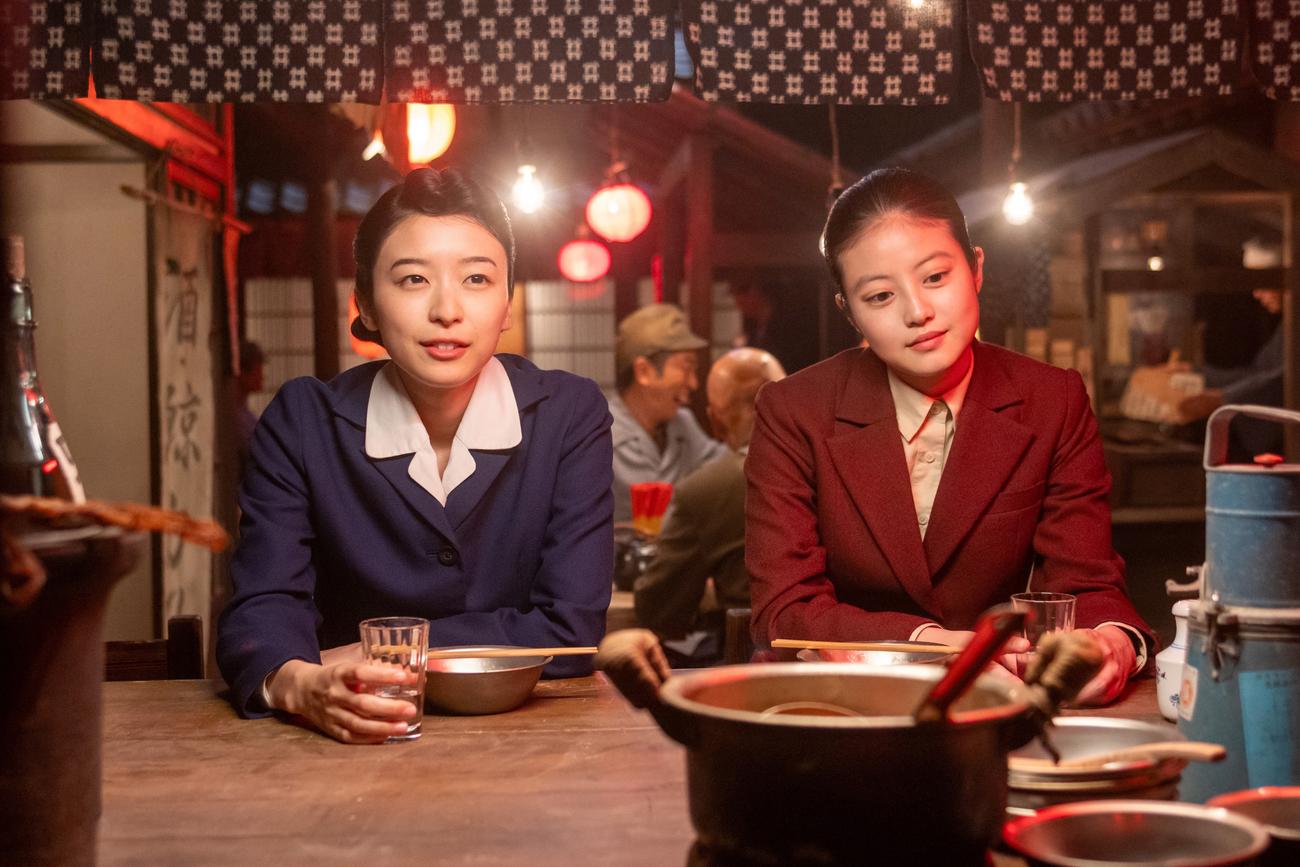 NHK連続テレビ小説「あんぱん」の1場面（C）NHK