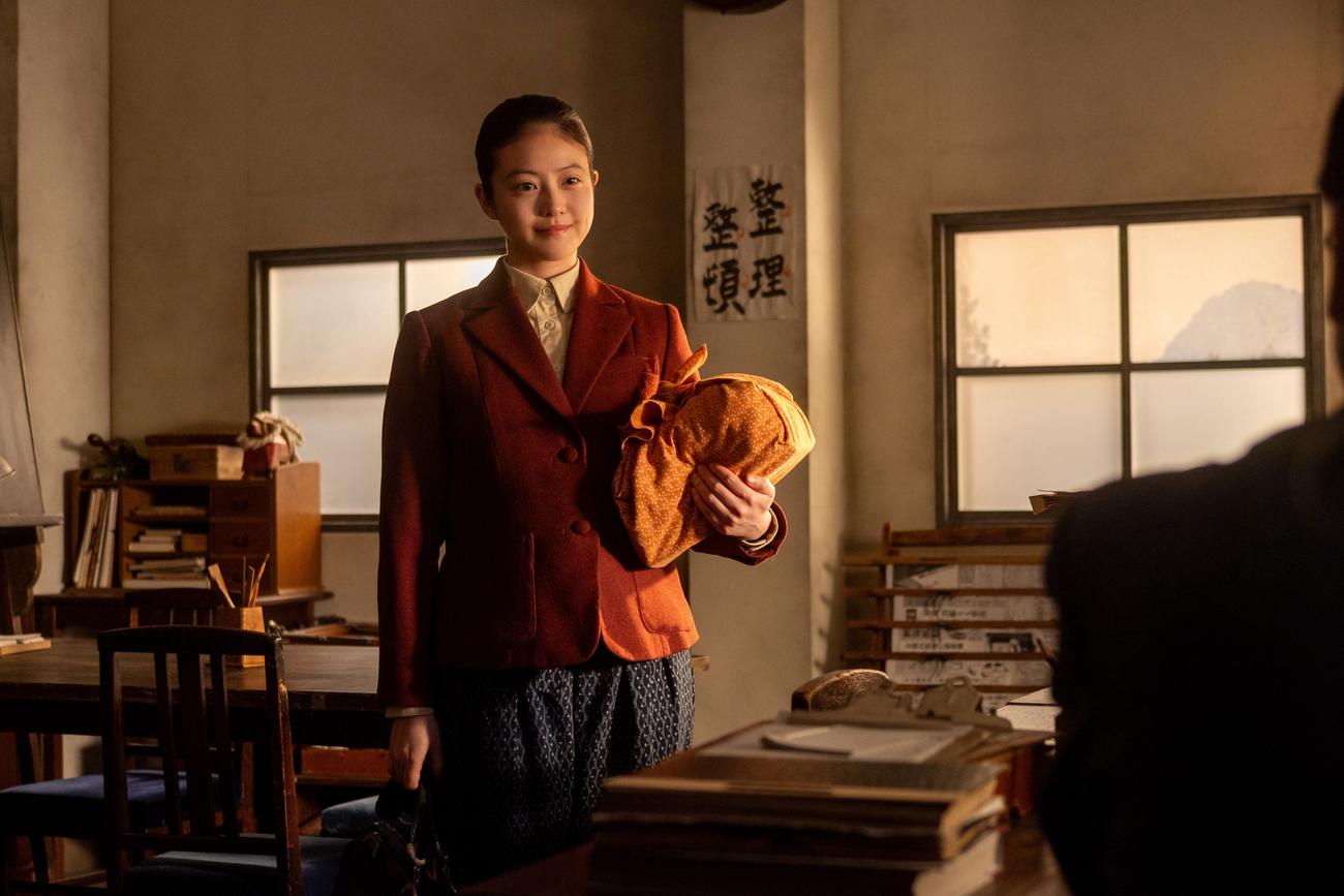 NHK連続テレビ小説「あんぱん」の1場面（C）NHK